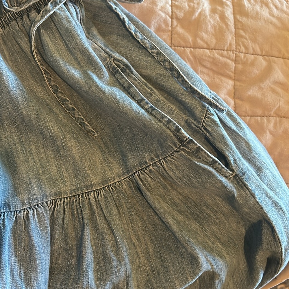 Denim Maxi Dress - Picture 4 of 7